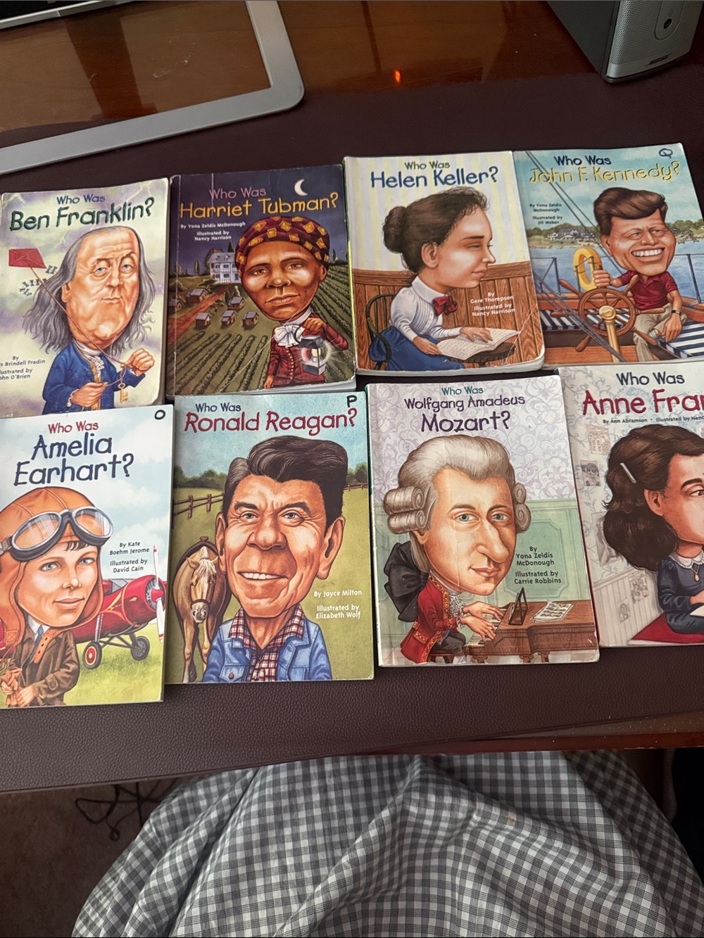 "Who was"...  8 books